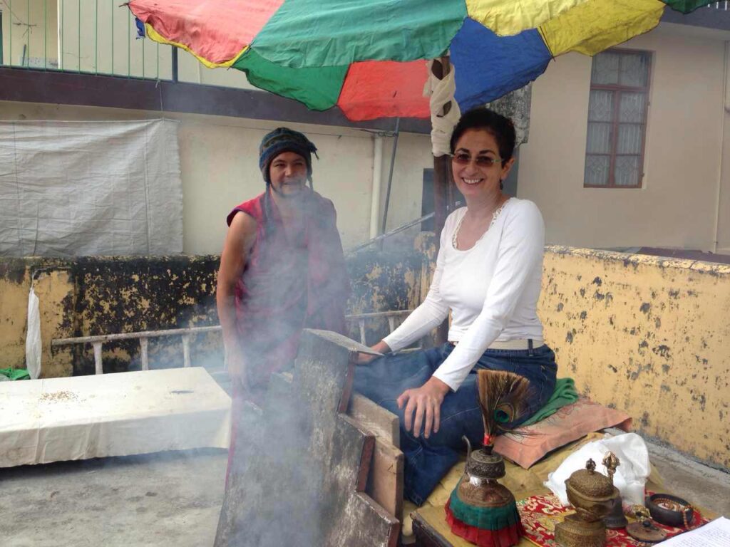 
Al Gyuto Branch, Puja del fuoco 
McLeod Ganj (India) 2015